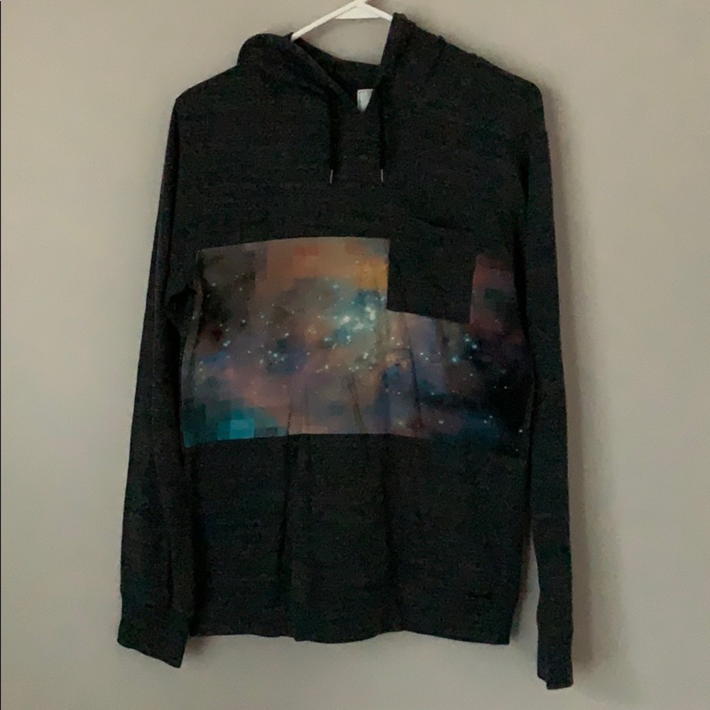 On the Byas Galaxy Print Hoodie